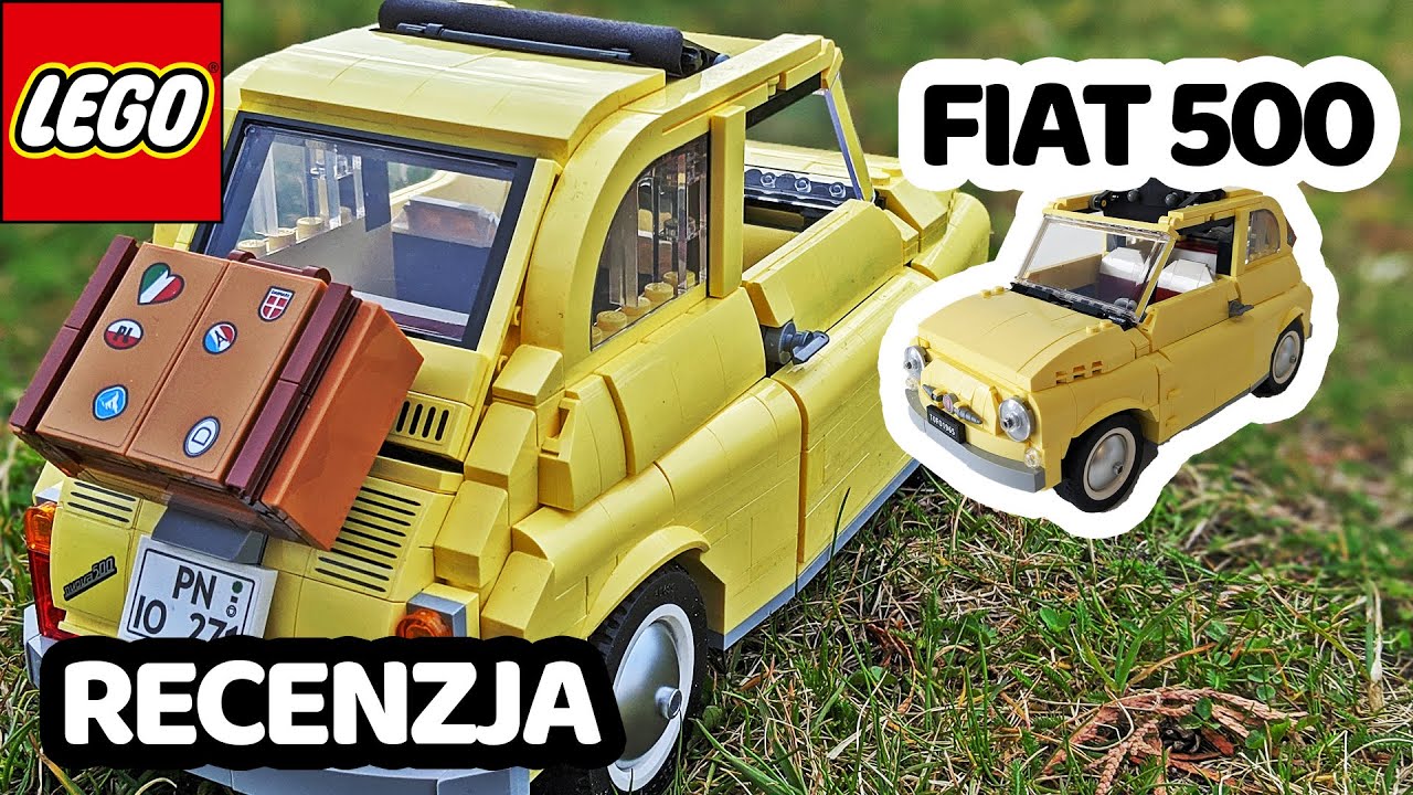 LEGO 10271 🚗 Fiat 500 - RECENZJA (nowość 2020)