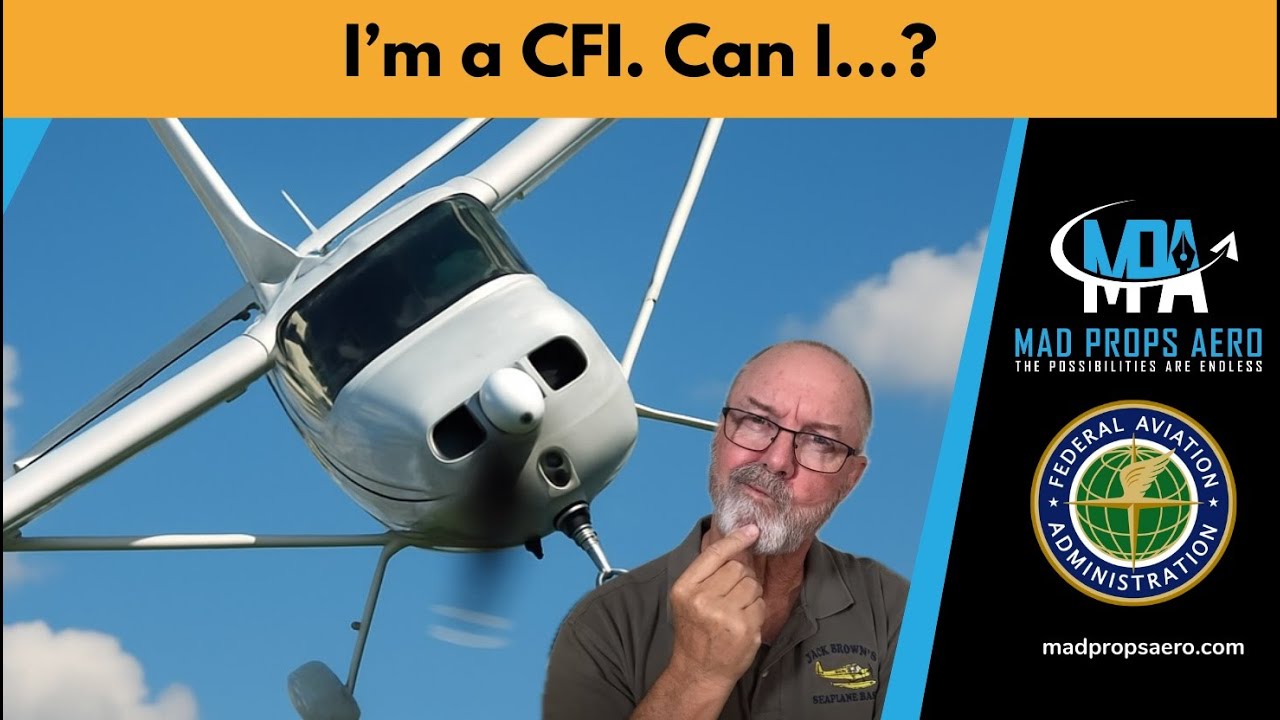 I'm a CFI. Can I...?