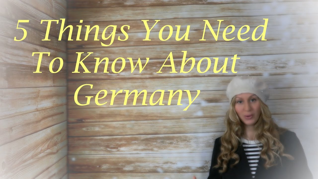 5 Things You Need To Know About Germany!! 5 Surprising Fun Facts About Germany!!