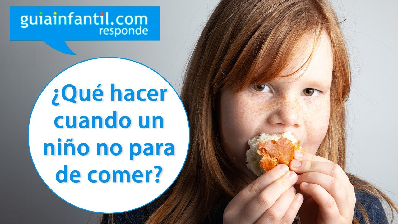 Ni&ntilde;os que quieren comer todo el rato | Qu&eacute; hacer si mi hijo tiene hambre constante o a todas horas