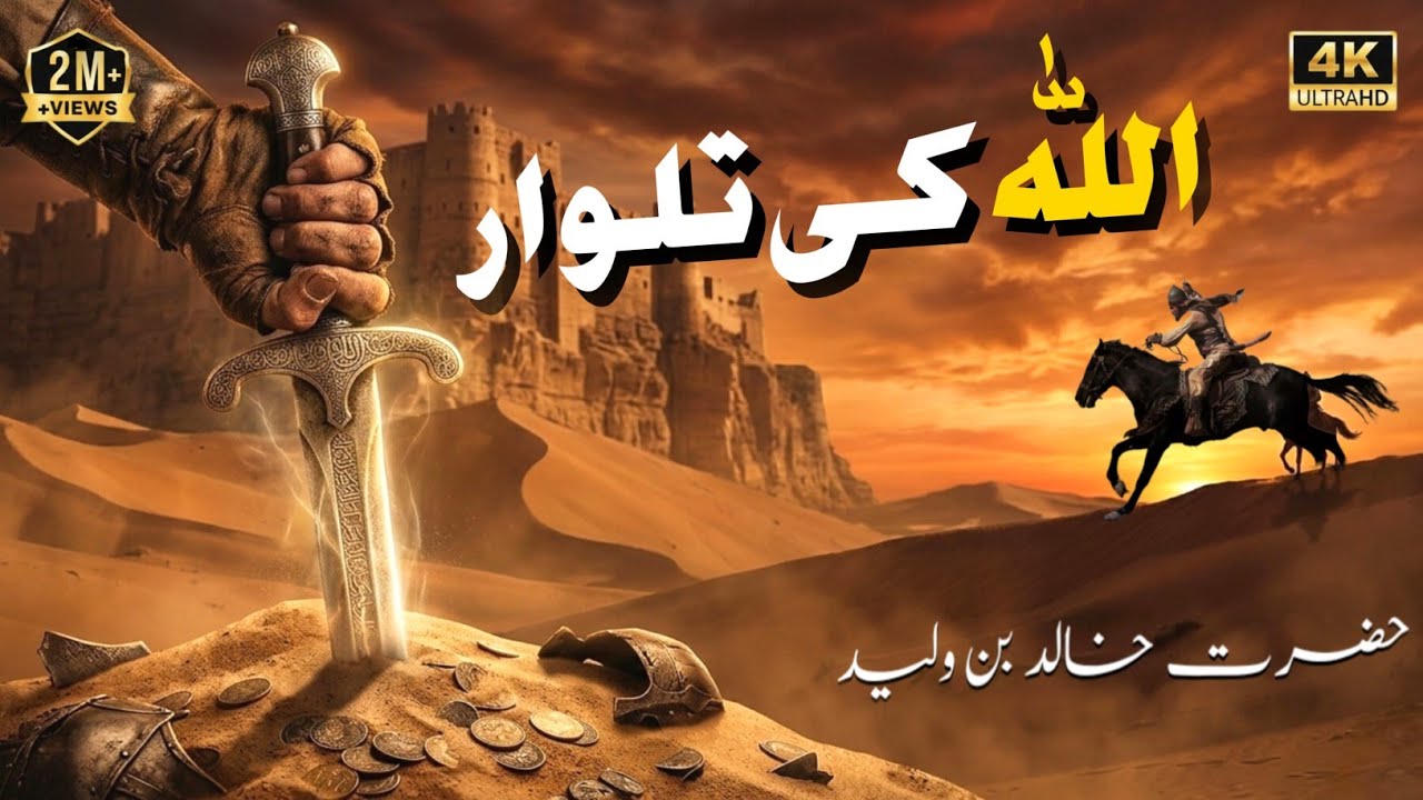 Allah Ki Talwar | The Commander Who Never Lost | Hazrat Khalid Bin Walid (R.A)