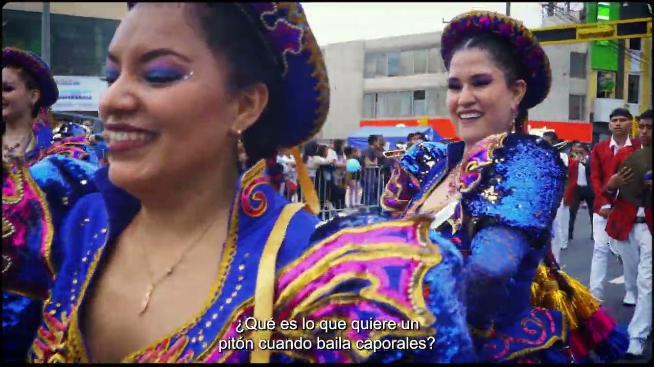 Caporales de Siempre Pitones presentes en el Gran Corso del Callao