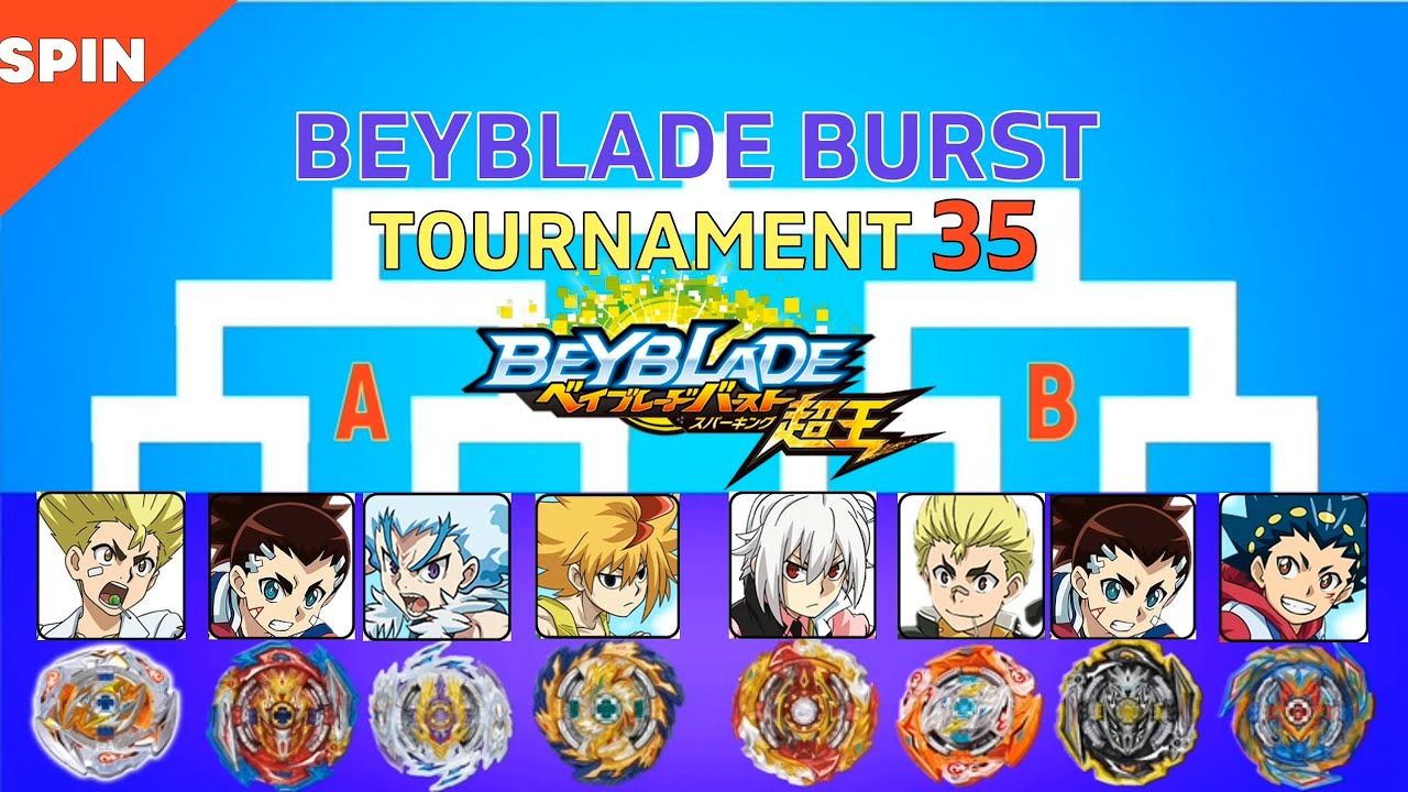 Beyblade Burst Sparking Tournament 35 quarterfinals and finals 베이블레이드버스트 슈퍼킹 토너먼트 35회 결승전 ベイブレードバースト