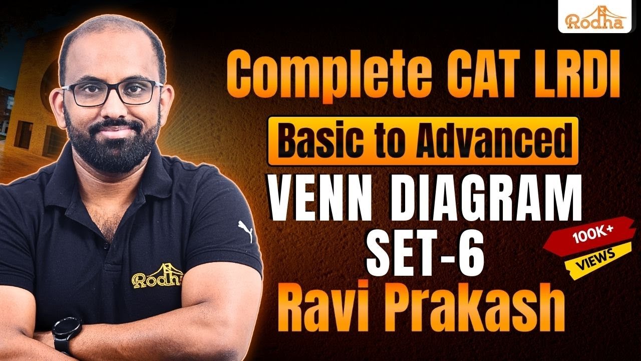 Venn Diagrams - 6 || Logical Reasoning & Data Interpretation || CAT Exam Preparation