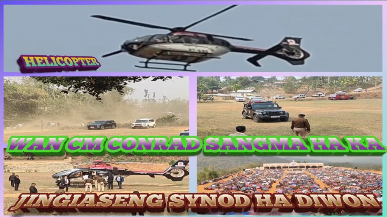 WAN CM CONRAD SANGMA HA KA JINGIASENG SYNOD HA DIWON 