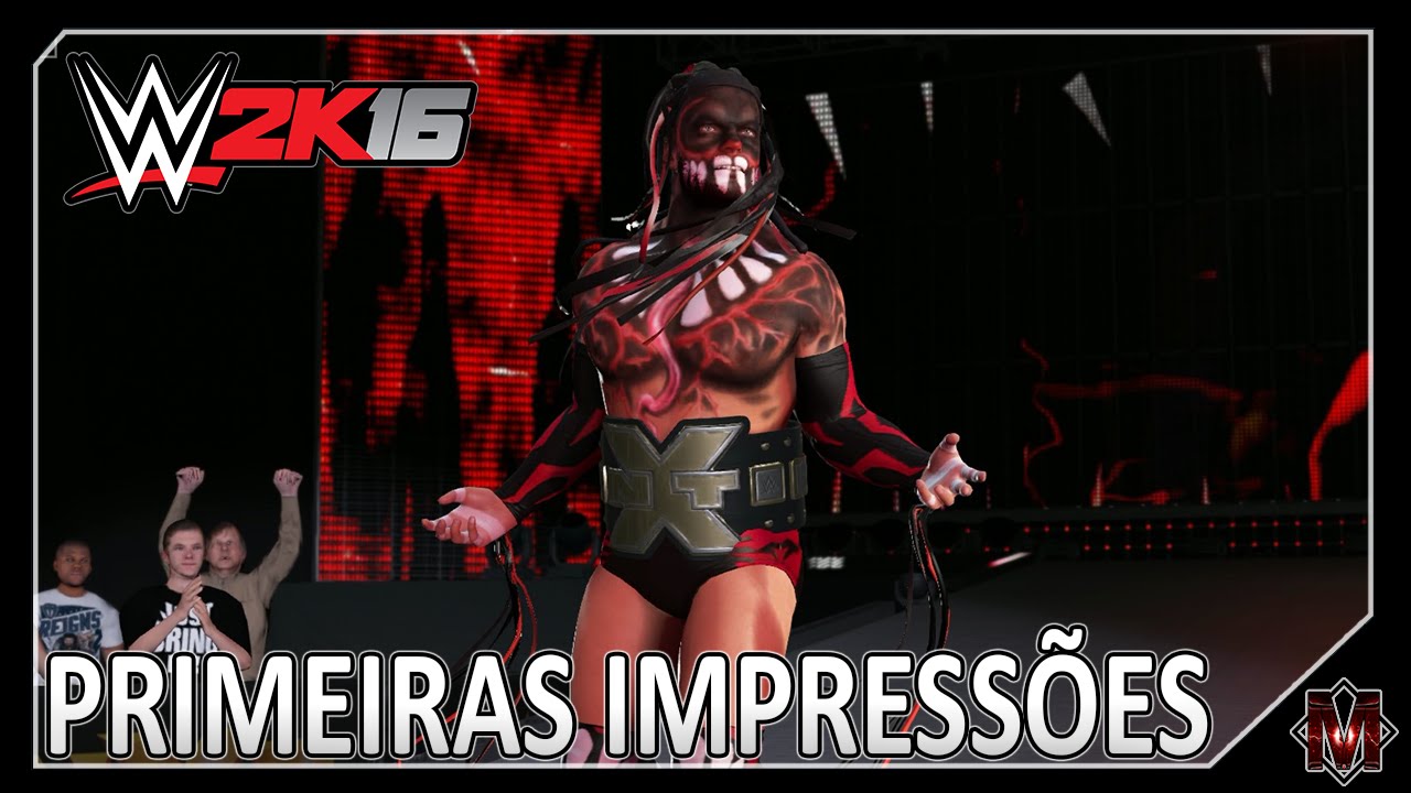 WWE 2K16 - Primeiras Impressões - PT-BR