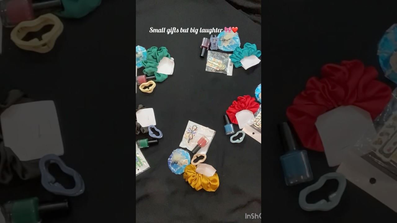 Gift exchange trend with friends 🥰 #youtube #viralshort #friendship