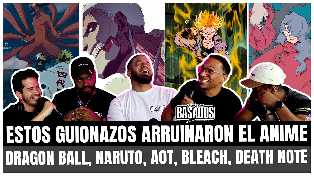 Estos Guionazos ARRUINARON el Anime | Dragon Ball, Naruto, AOT, Bleach, Death Note | Basados #61