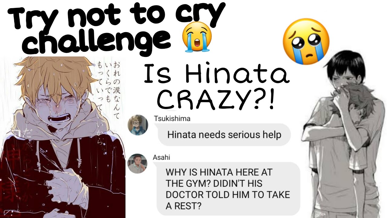 HINATA LOSING HIS MIND?! | Try not to cry challenge