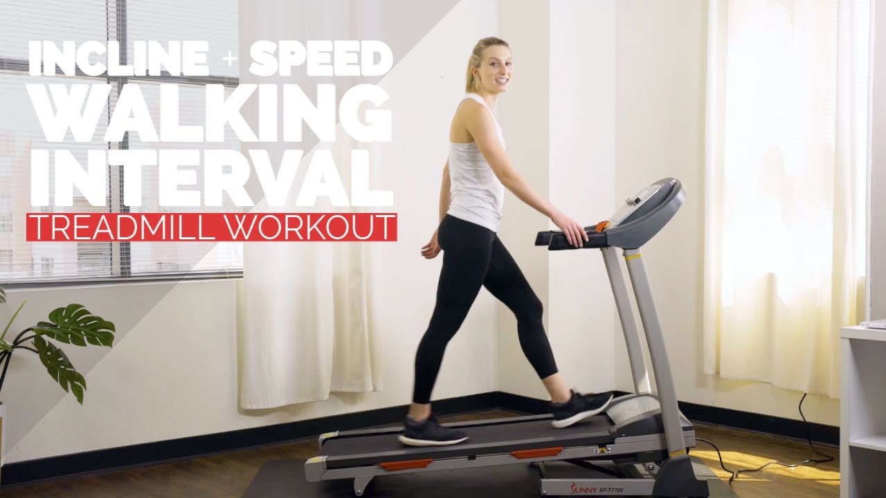 MAX Incline + Speed Pyramid Walking Treadmill Workout