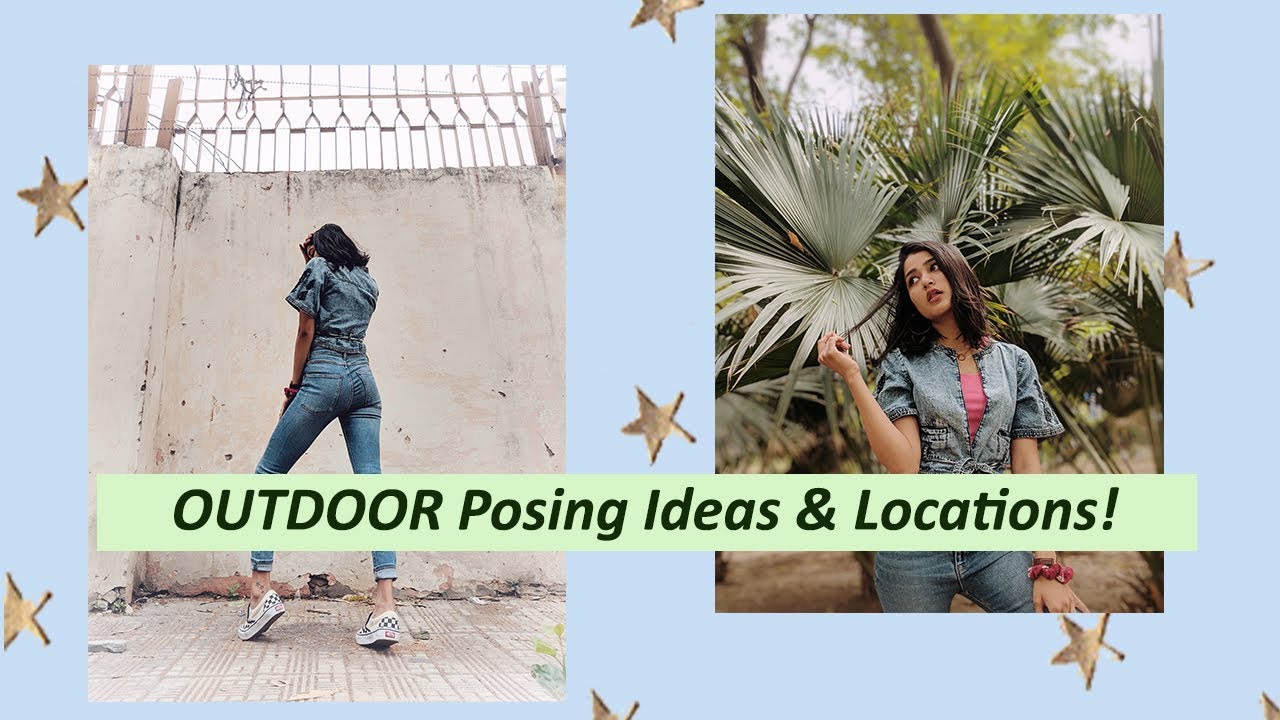 OUTDOOR Posing Ideas & Locations for SHY Girls| Sonia Garg