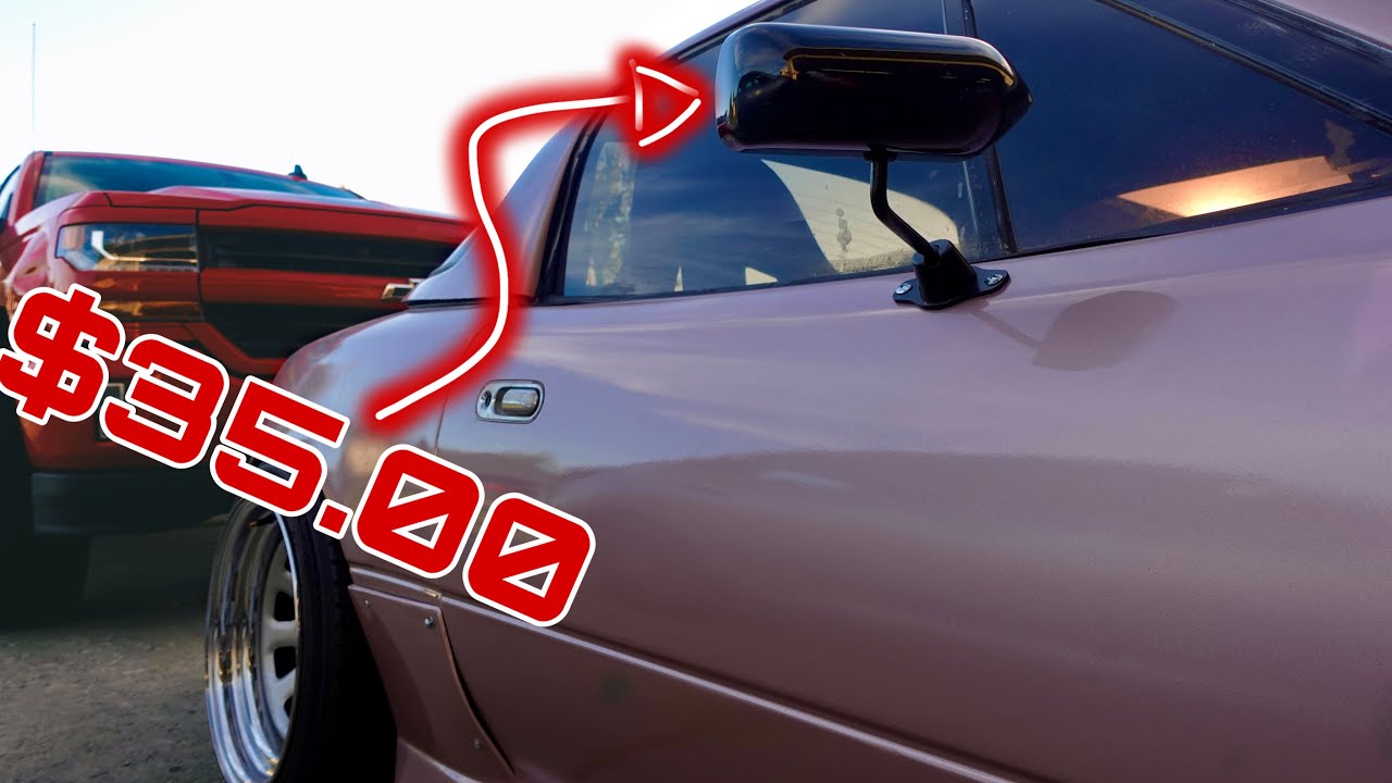 EASY! Universal mirror install (1989-1997 NA Miata)