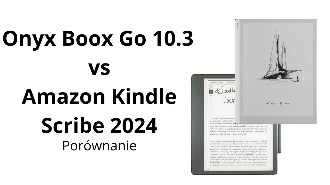 Onyx Boox vs Amazon | Go 10.3 vs Kindle Scribe 2024