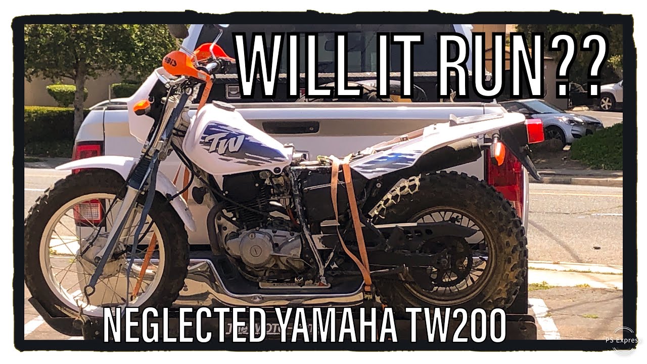 Will It Run??  I Bought The Cheapest Yamaha TW200 In The Area, Let's Get It Going Again!
