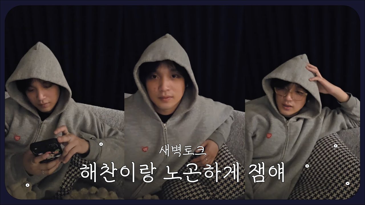 여러분 쉴 때 뭐해요? ฅ՞•ﻌ•՞ฅ l  251217 해찬 위버스 라이브