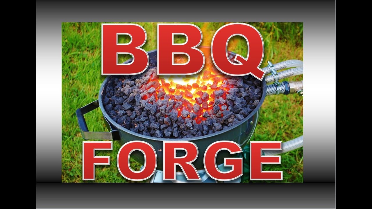 BBQ Forge Build - DIY Professional Blacksmiths Side Blast Forge