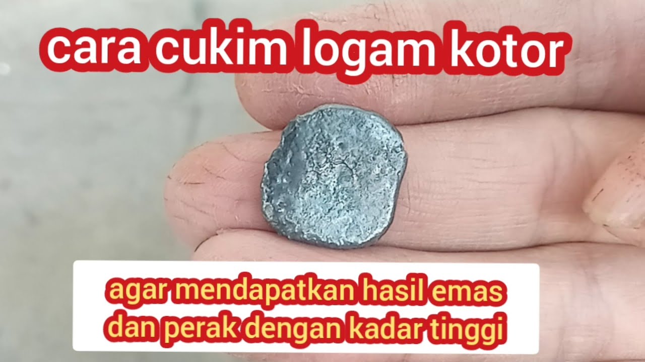 How to sift dirty metal to get high yields of gold and silver