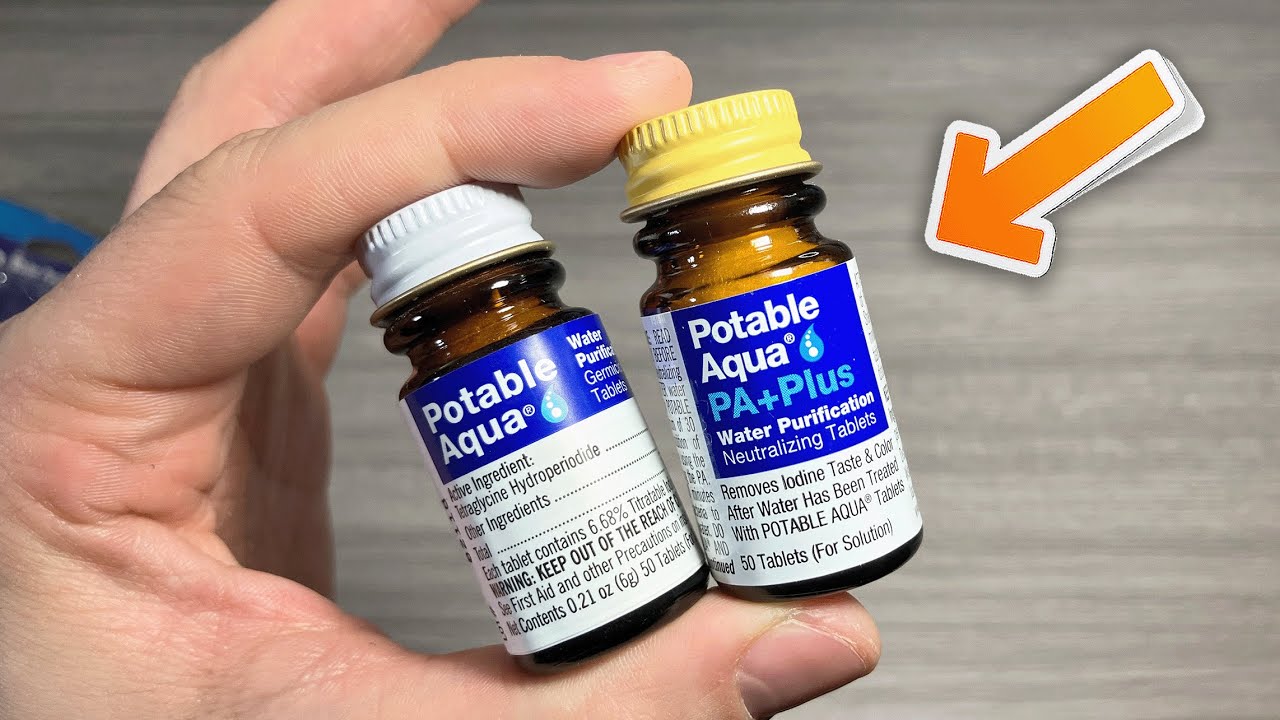 Potable Aqua Water Purification Tablets With PA Plus - User Review