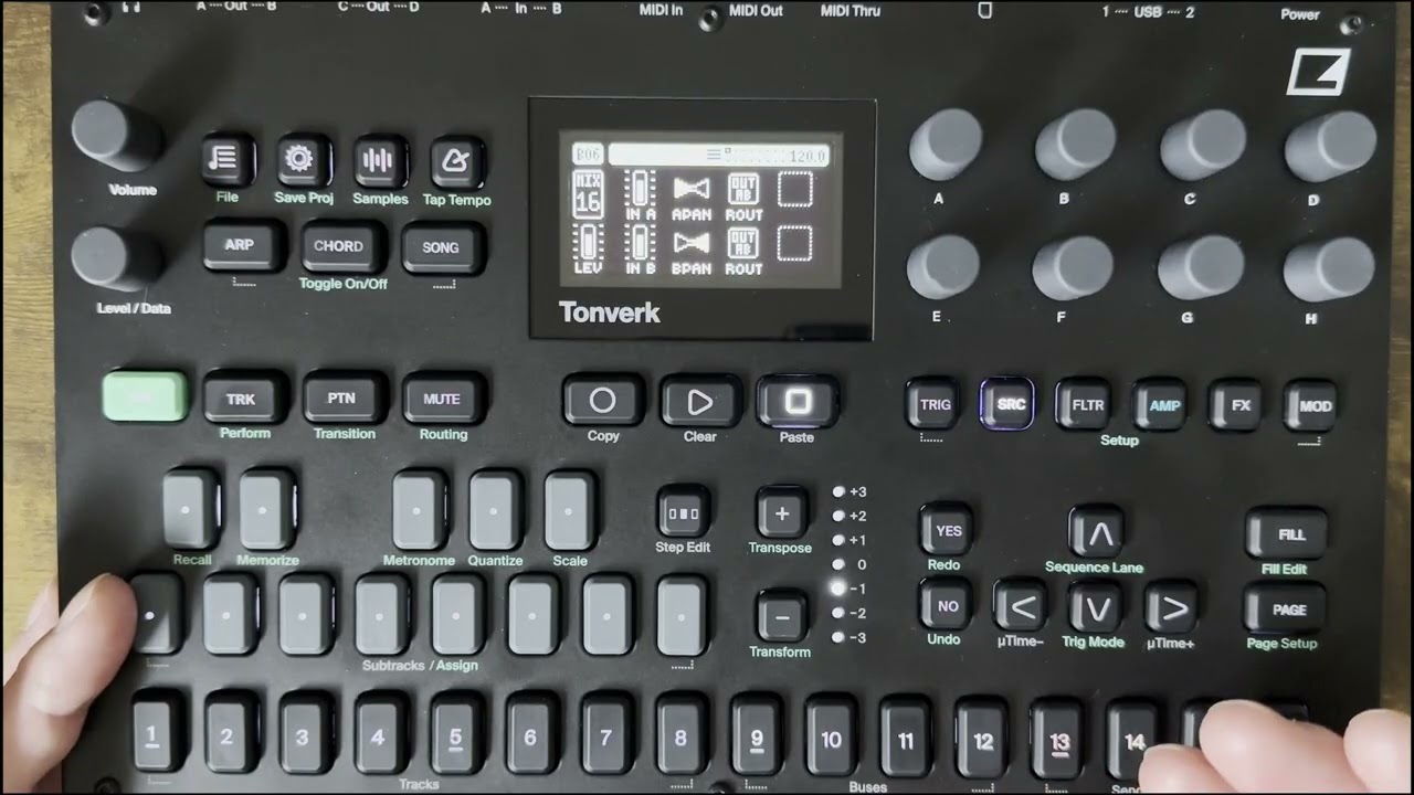 Elektron Tonverk thoughts...  Honeymoon phase over!
