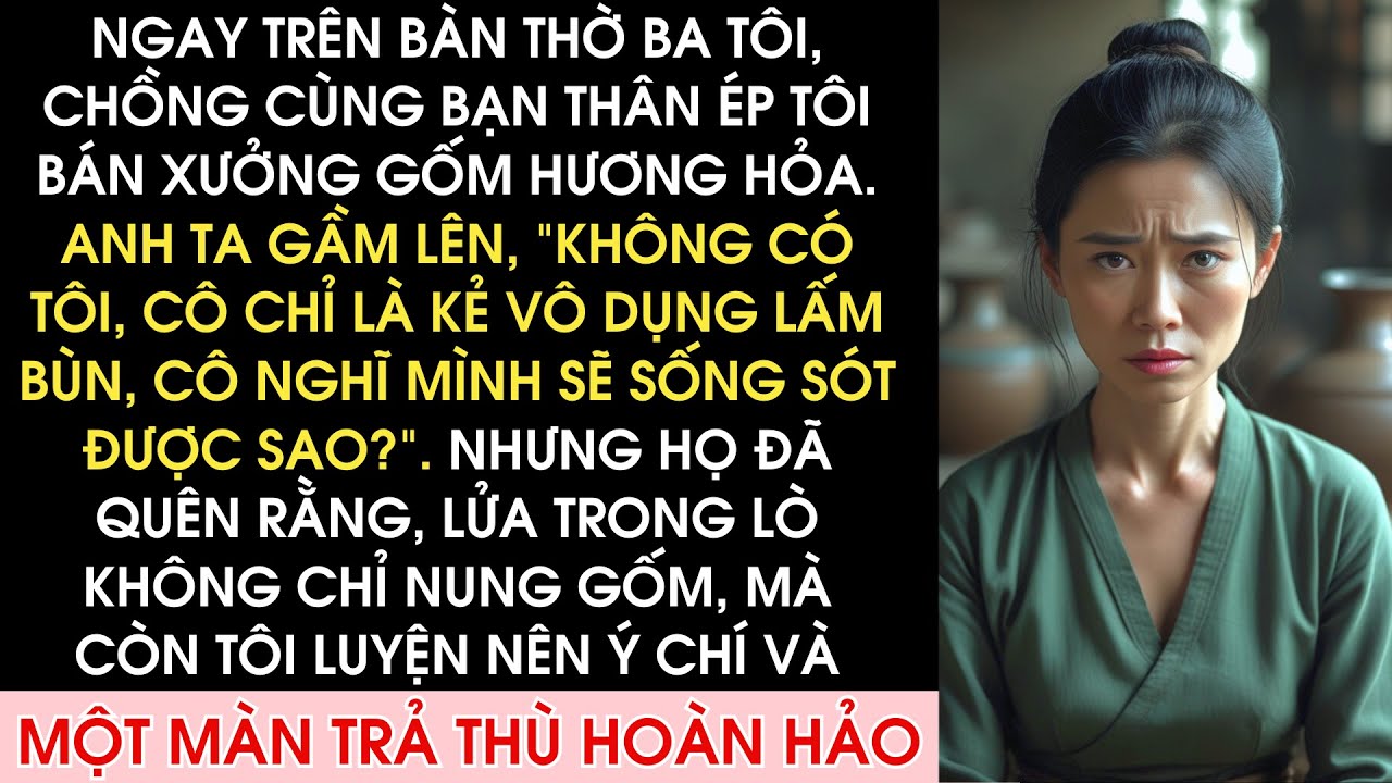 Chồng cùng BẠN THÂN LẬT MẶT, đẩy tôi xuống bùn, không ngờ lại bị tôi LẬT KÈO | Truyện Audio