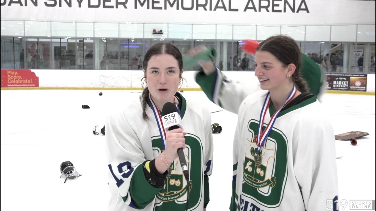Чемпионат CWOSSA по хоккею среди девушек - St. David Celtics против Elmira Lancers