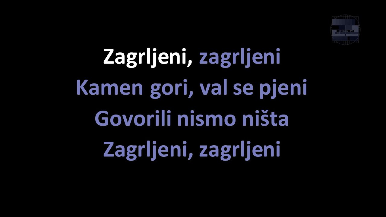 Frano Lasić - Zagrljeni (Karaoke)