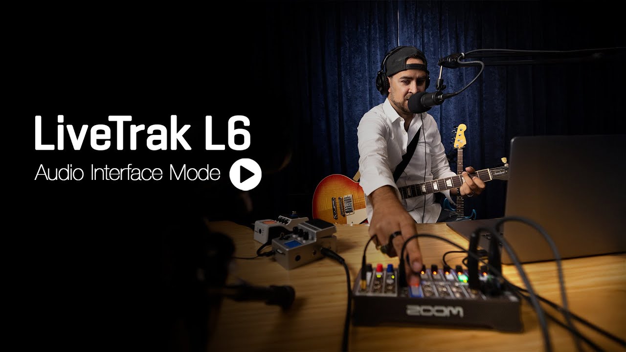 The LiveTrak L6 : Audio Interface