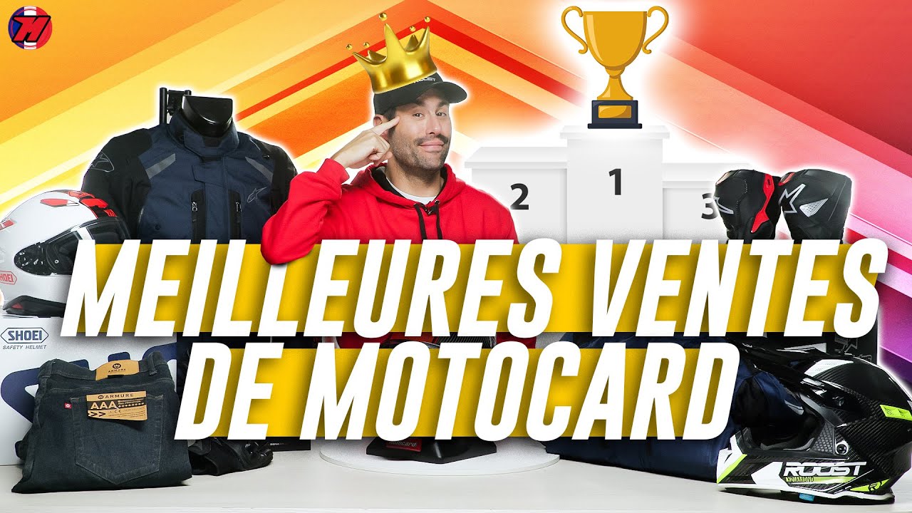 Meilleures ventes chez MOTOCARD. ‼️ Que vendons-nous le plus ? 🏆