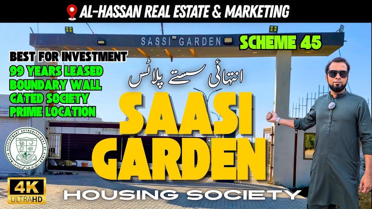 Saasi Garden Near Chapal Uptown Scheme 45 | Tour Update | Al Hassan Real Estate & Marketing