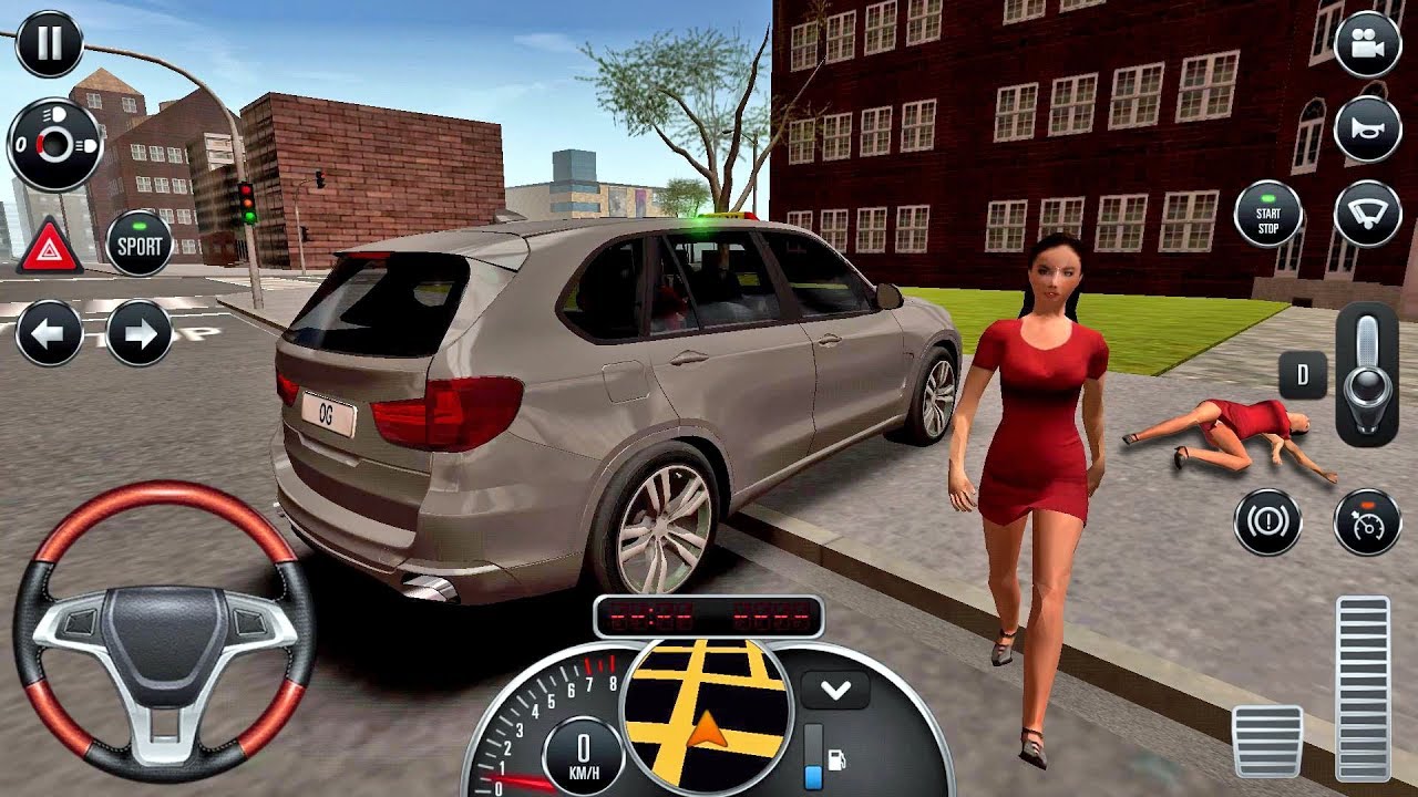 Taxi Sim 2016 #11 - SCARED PASSENGERS! Taxi Game Android IOS gameplay #taxigames