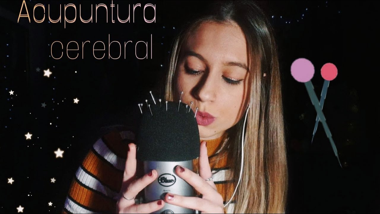 ASMR || ACUPUNTURA CEREBRAL + Scratching y Tapping || Pau ASMR
