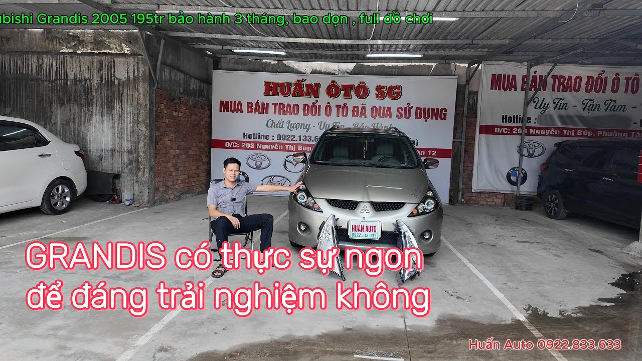 Mitsubishi Grandis 2005 195tr liệu có xứng đánh trải nghiệm