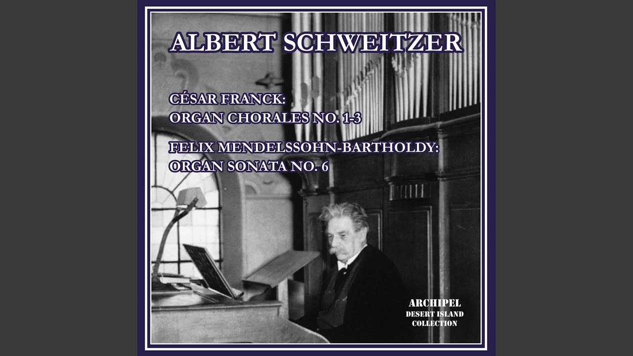 Organ Sonata No. 6 in D Minor, Op. 65 No. 6, MWV W 61: I. Chorale & Variationen