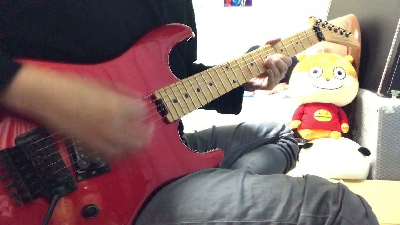 SEX MACHINEGUNS Devil Wing guitar solo cover