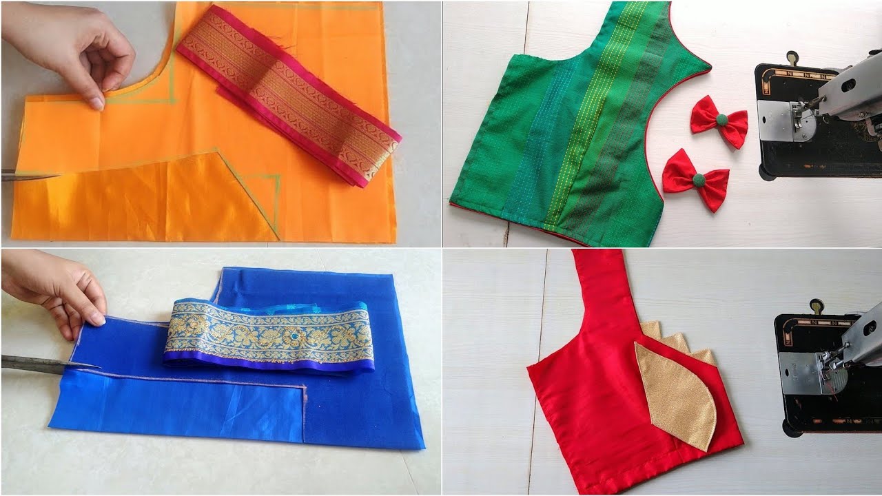 Beautiful Blouse Design Cutting and stitching I Back neck designl Blouse Designs || 2X Speed Video