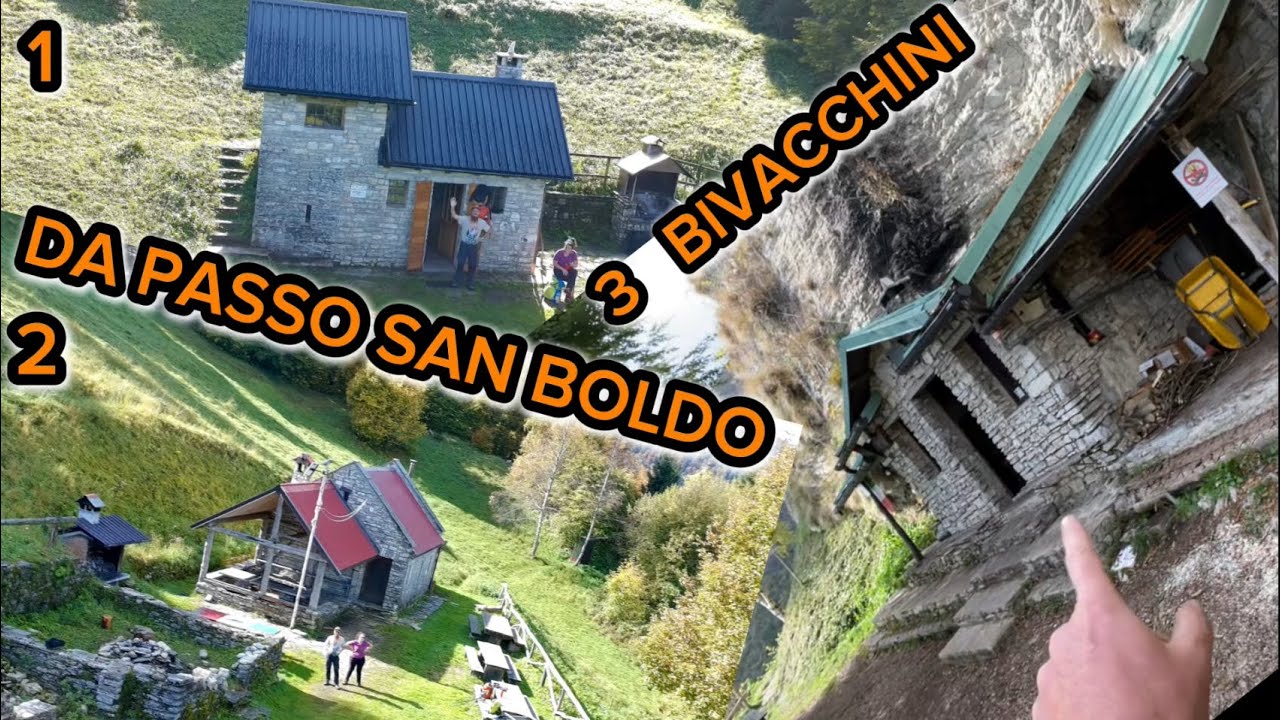 COSTACURTA - VALLON SCURO - LOFF / 3 BIVACCHI DA PASSO SAN BOLDO