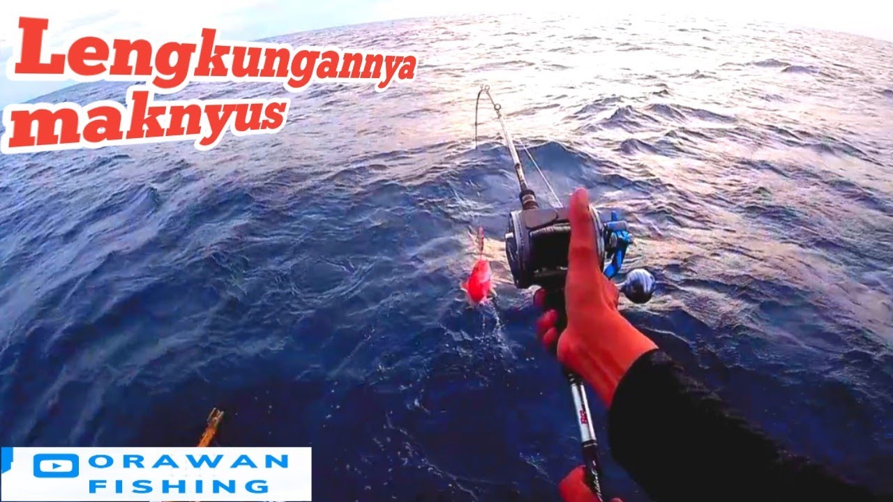 Siksa Joran Daido Artemis Power Pakai jig berat 400 gram dari Fish Hunter Bali