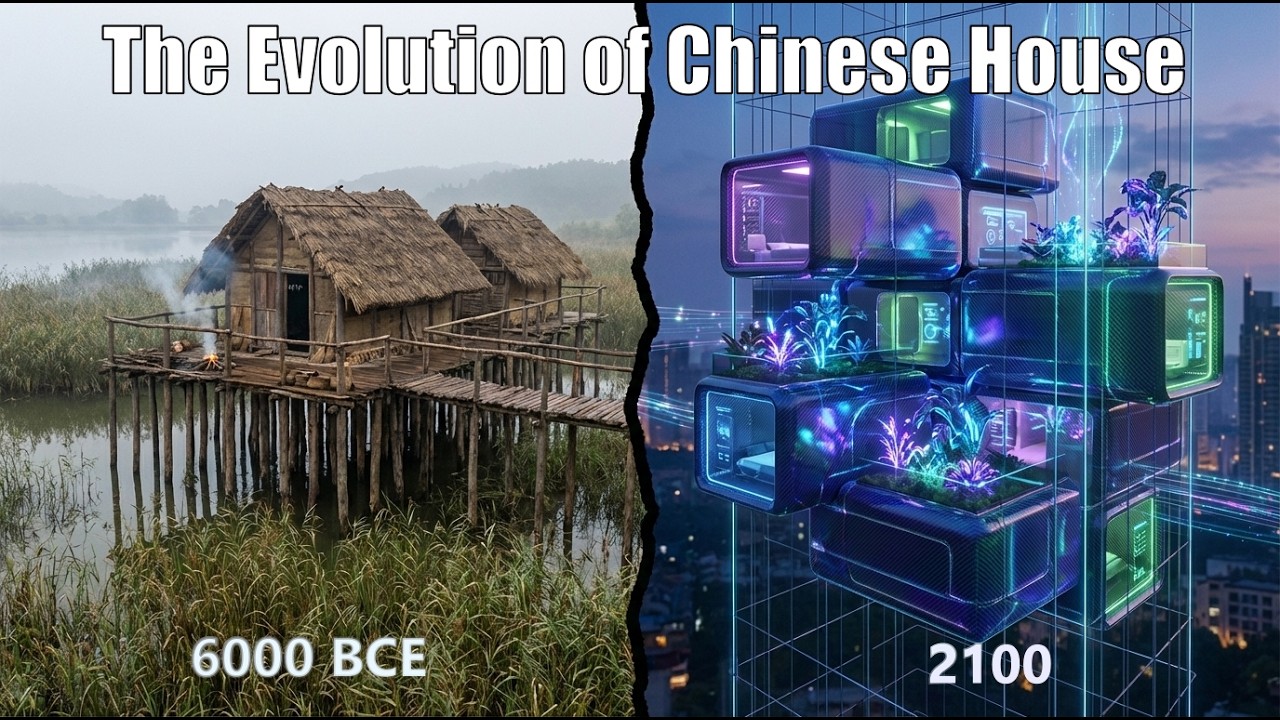 6000 BCE – 2100 CE: Evolution of the Chinese House