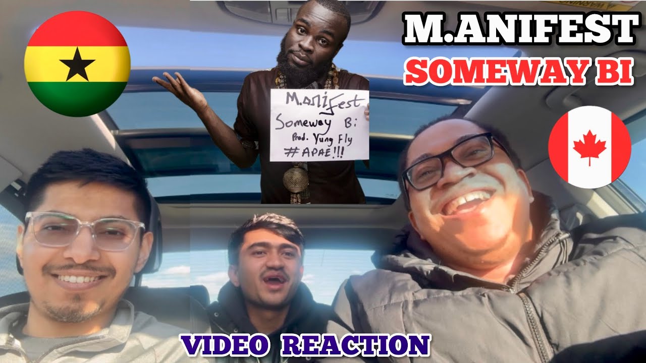 FOREIGNERS REACT TO M.ANIFEST - SOMEWAY BI || GHANAIAN RAPPERS ARE TRASH AND NOISE MAKERS!!? || APAE