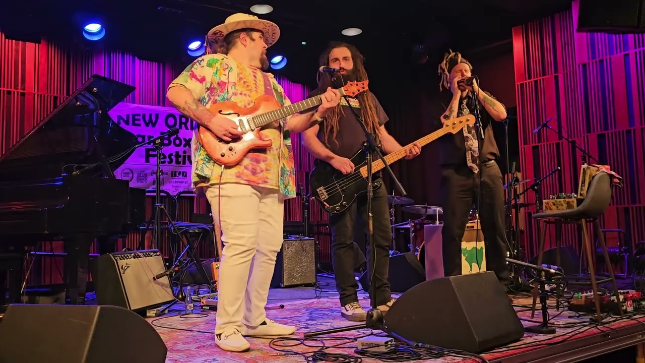 Johnathan Boogie Long & Jason Ricci Live At The New Orleans Cigar Box Guitar Festival 