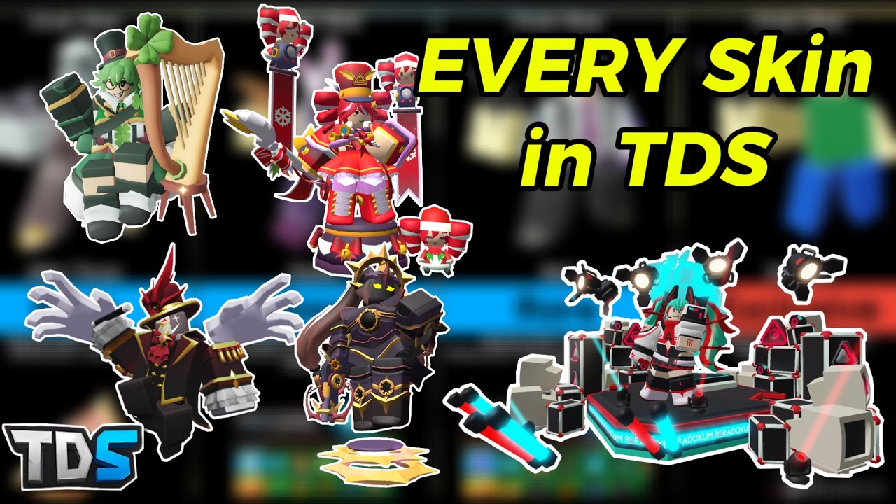 [v2.1.0] Every Tower Skin in TDS // Tower Defense Simulator (ROBLOX)