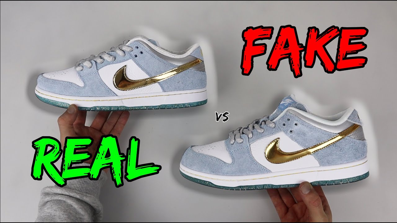 ПОДДЕЛКА ПРОТИВ НАСТОЯЩЕГО! СРАВНЕНИЕ SEAN CLIVER X NIKE SB DUNK LOW!