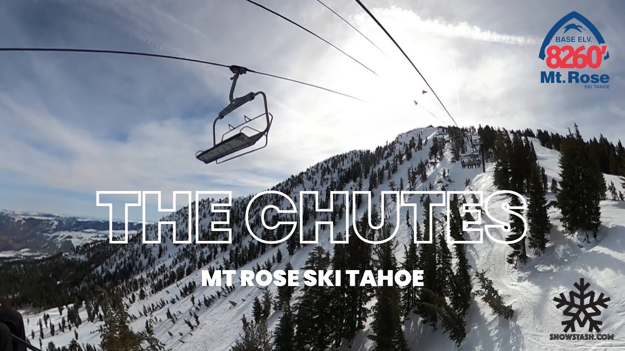The Chutes | Expert Inbounds Terrain at Mt Rose Ski Tahoe | Nevada