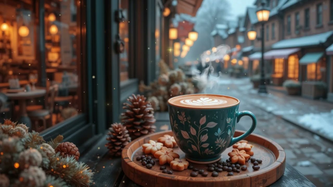 Peaceful Spring Coffee Morning ☕ Relaxing Nature & Café Ambience by the River