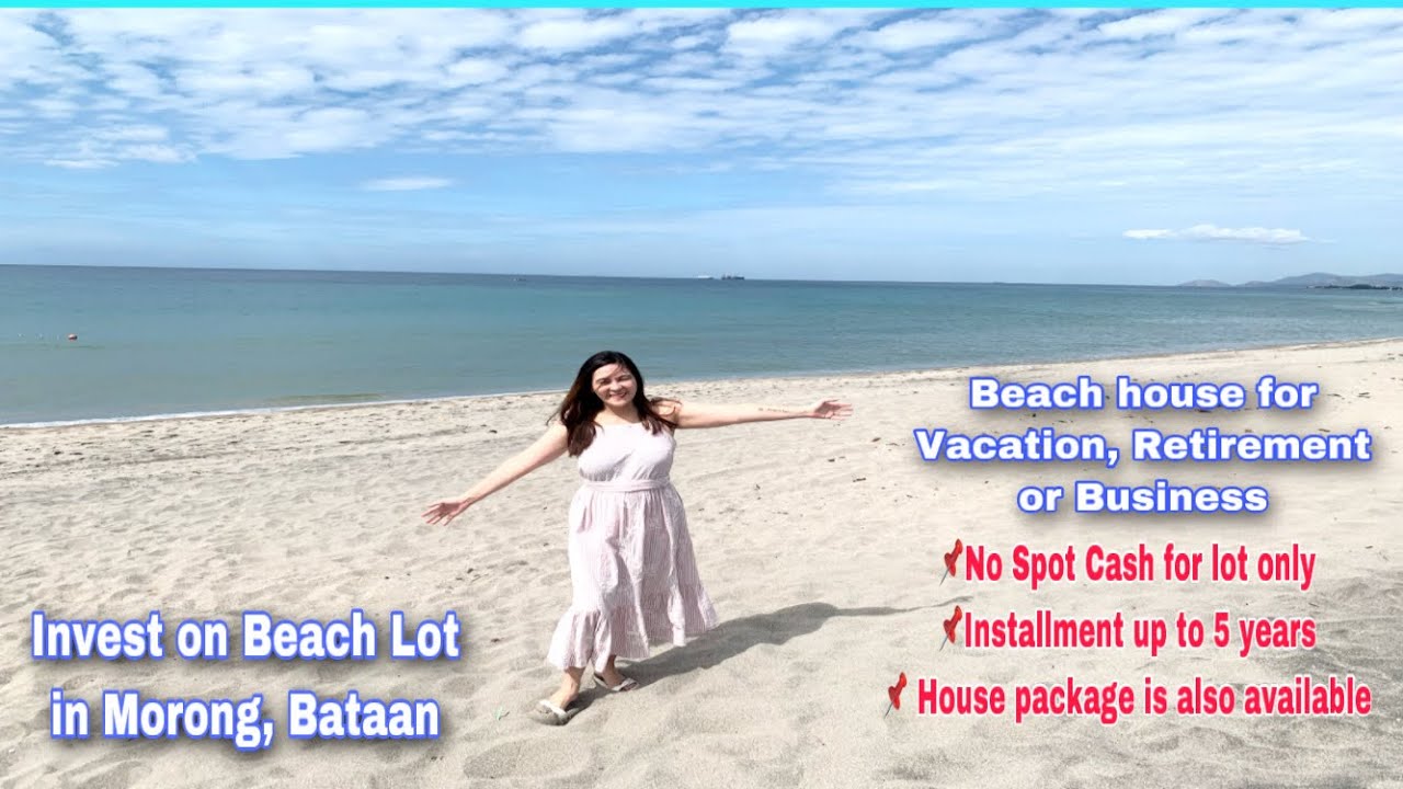 Beach Lot for Sale | Azura Resort Residences in Morong Bataan | Beach House and Infinity pool