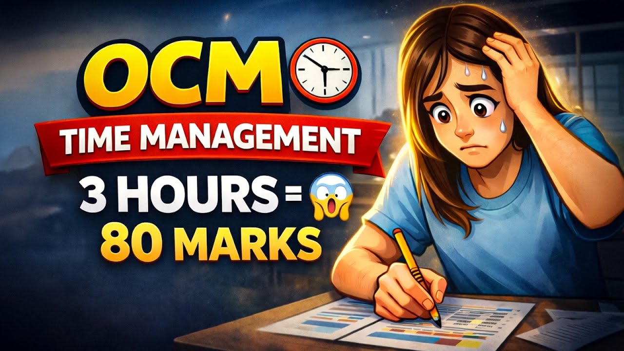 OCM Time Management Strategy 2026 |