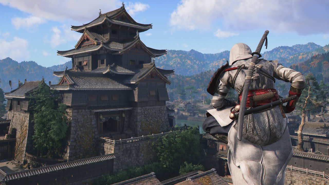 Assassin's Creed Shadows - Aggressive Stealth & Combat Gameplay (Nagahama Castle )