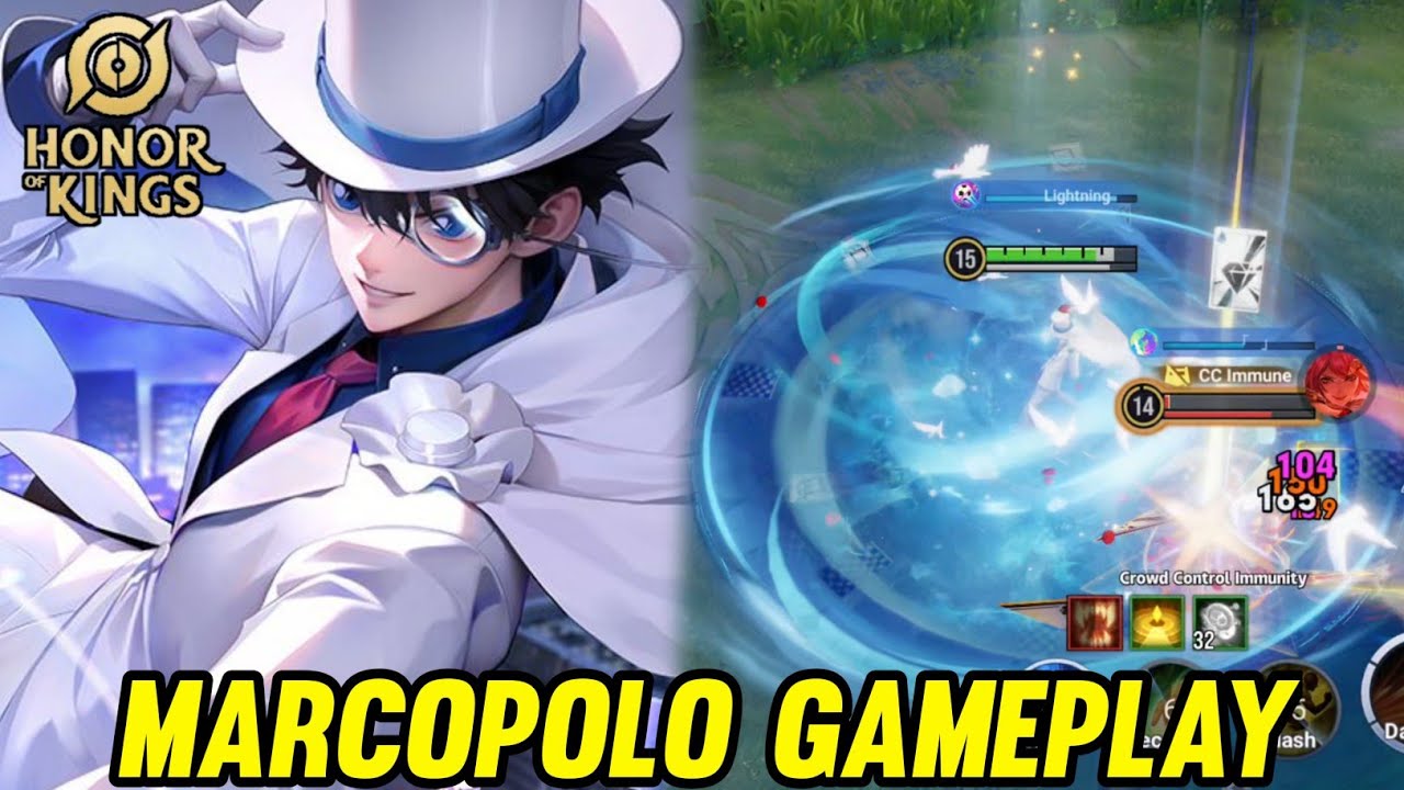 HOK : MARCOPOLO GAMEPLAY | IN FARM LANE - HONOR OF KINGS