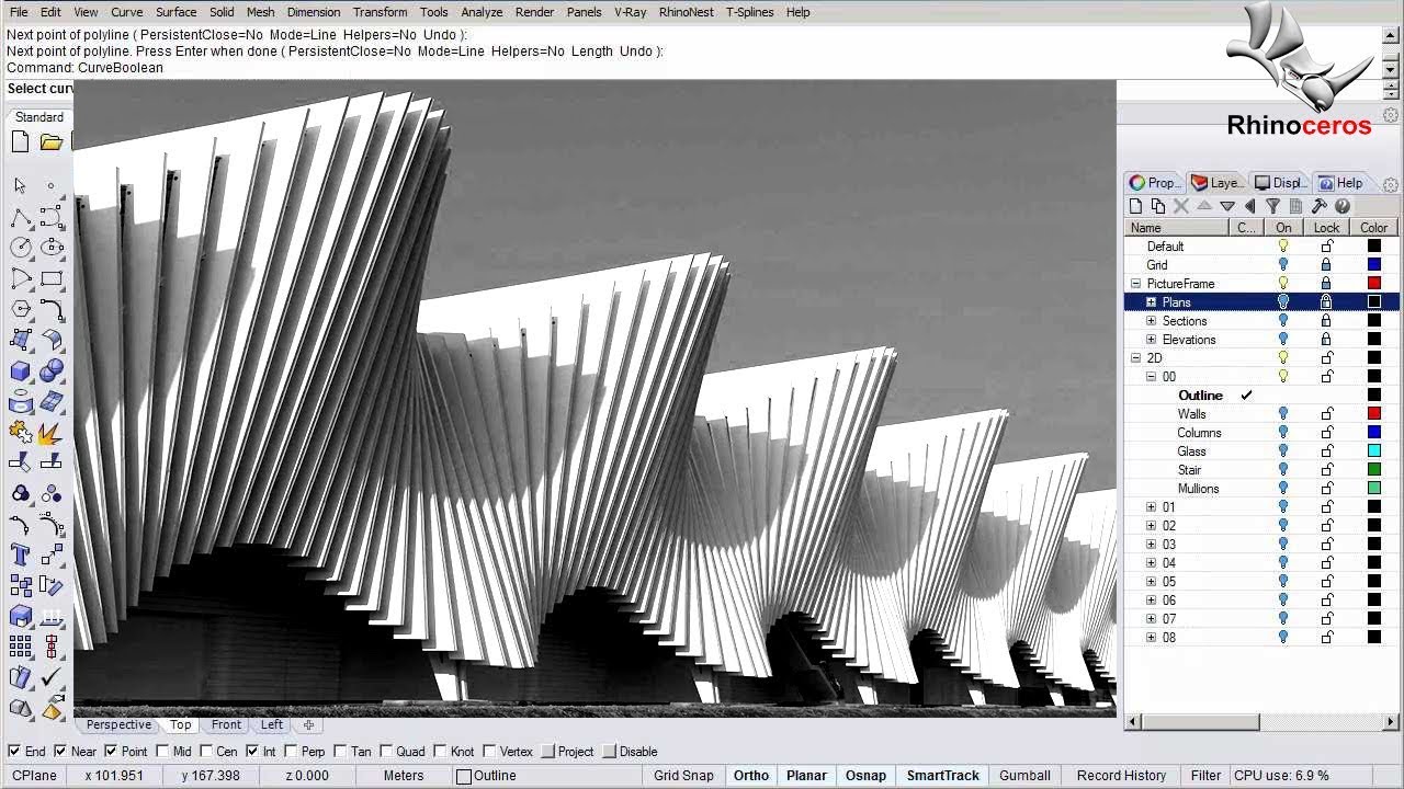 Calatrava's Railway Station Grasshopper Tutorial