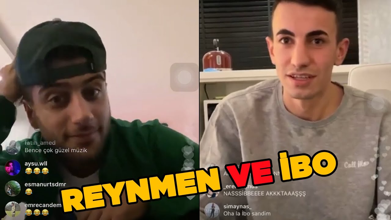 REYNMEN ve İBRAHİM TİLAVER CANLI YAYINDA NELER YAŞADI!?